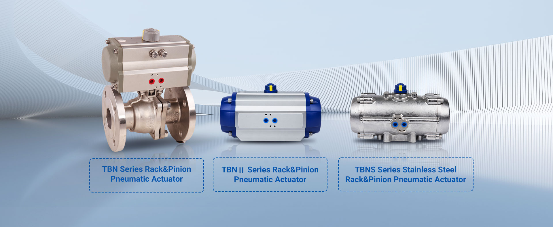 TBN Series Rack&Pinion Pneumatic Actuator