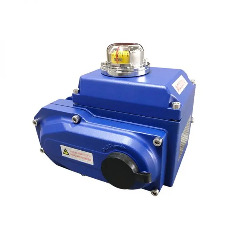Electric plastic butterfly valves